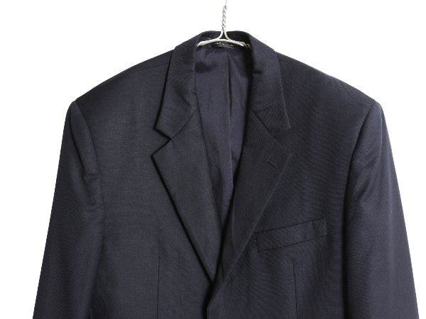 ローレン ラルフローレン テーラード ジャケット メンズ M 程/ ポロ スーツ 紺ブレ ブレザー サマー ウール 金ボタン きれいめ トラッド 紺