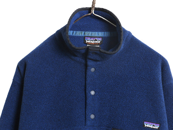 パタゴニア シンチラ スナップT メンズ M 10年製 プルオーバー フリース ジャケット ブルゾン ジャンパー アウトドア ハイネック シンプル