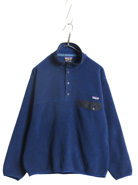 パタゴニア シンチラ スナップT メンズ M 10年製 プルオーバー フリース ジャケット ブルゾン ジャンパー アウトドア ハイネック シンプル