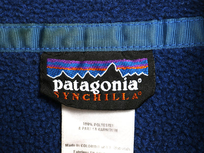 パタゴニア シンチラ スナップT メンズ M 10年製 プルオーバー フリース ジャケット ブルゾン ジャンパー アウトドア ハイネック シンプル