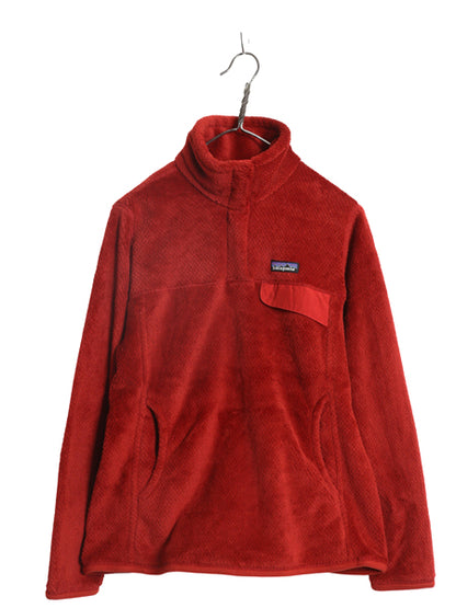 パタゴニア リツール スナップT プルオーバー ジャケット レディース М / 古着 14年製 フリース アウトドア ブルゾン ハイネック シンプル