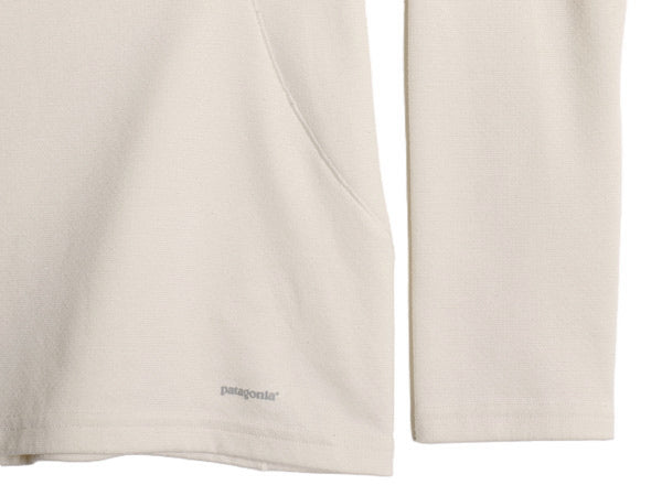 パタゴニア キャプリーン 3 長袖 Tシャツ レディース M 10年製 アウトドア ハーフジップ ロンT インナー ストレッチ ハイネック ナチュラル