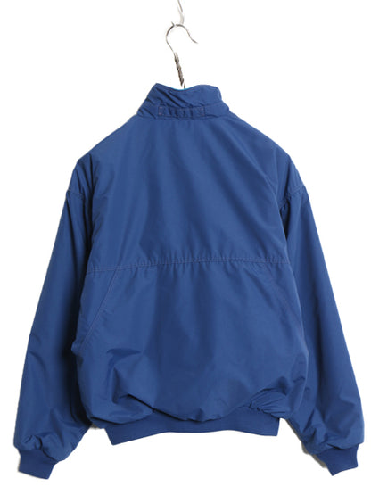 90s USA製 ★ パタゴニア シェルド シンチラ ジャケット レディース M メンズ S / 91年製 古着 オールド ナイロン 裏 フリース ブルゾン 青