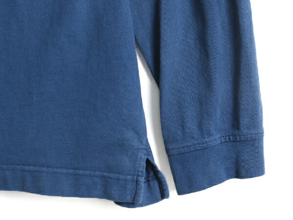00s ■ DOCKERS リーバイス 2トーン 切替 長袖 ラガーシャツ ( メンズ M ) 古着 ドッカーズ LEVIS 00年代 オールド 長袖シャツ ラグビー