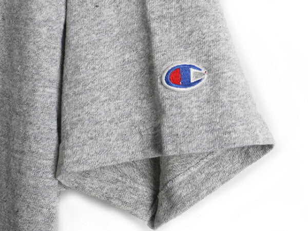 80s USA製 ビンテージ ■ チャンピオン 88 12 半袖 Tシャツ ( メンズ M ) 古着 80年代 Champion 霜降り 杢 灰 杢灰 トリコ ワンポイント