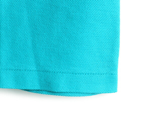90s オールド ■ エルエルビーン 無地 鹿の子 半袖 Tシャツ メンズ M 程/ 古着 90年代 LLBEAN LLビーン DOUBLE L SHIRT ターコイズ ブルー