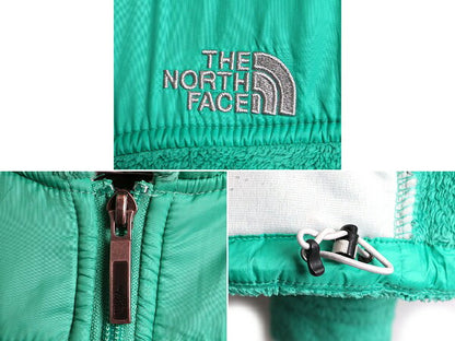 希少サイズ S ■ ノースフェイス 毛長 フリース ナイロン 切替 フード パーカー ジャケット ( レディース )古着 The North face OSO HOODIE