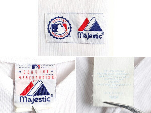 00s キッズ XL メンズ S ■ MLB オフィシャル Majestic パイレーツ 半袖 ベースボール シャツ 古着 ピッツバーグ ゲームシャツ 半袖シャツ