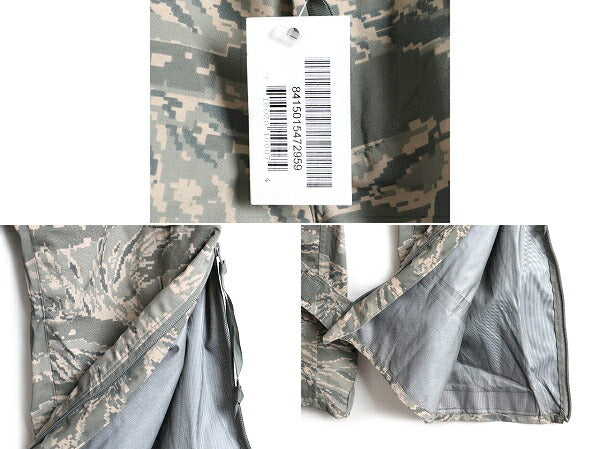 デッドストック 希少サイズ X-SMALL X-SHORT ■ 08年製 米軍実物 APECS デジタルタイガー カモ 迷彩 オーバーパンツ ゴアテックス gore-tex