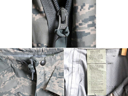 デッドストック 希少サイズ X-SMALL X-SHORT ■ 08年製 米軍実物 APECS デジタルタイガー カモ 迷彩 オーバーパンツ ゴアテックス gore-tex