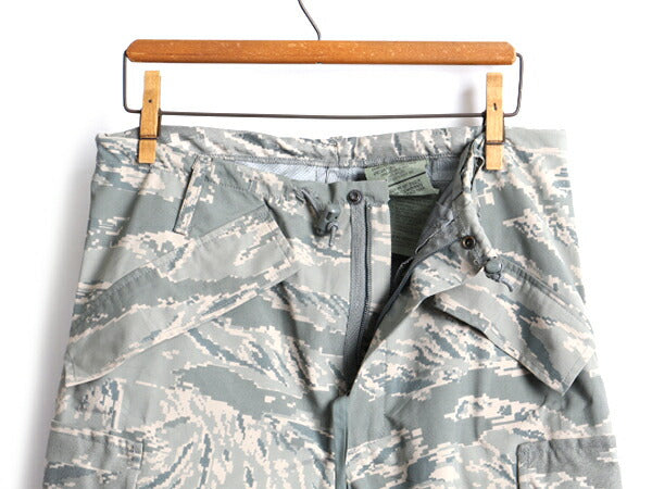 デッドストック 希少サイズ X-SMALL X-SHORT ■ 08年製 米軍実物 APECS デジタルタイガー カモ 迷彩 オーバーパンツ ゴアテックス gore-tex