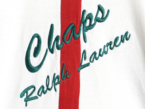 90s ■ チャップス ラルフローレン 半袖 ポロシャツ ( メンズ L )古着 POLO ポロ 90年代 オールド CHAPS 半袖シャツ ロゴ刺繍 トリコカラー