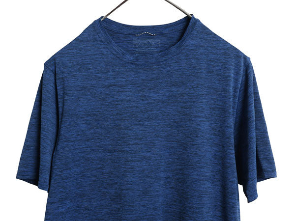パタゴニア キャプリーン 半袖 Tシャツ メンズ S / 古着 アウトドア ストレッチ アンダーシャツ カットソー インナー スムース 素材 ブルー