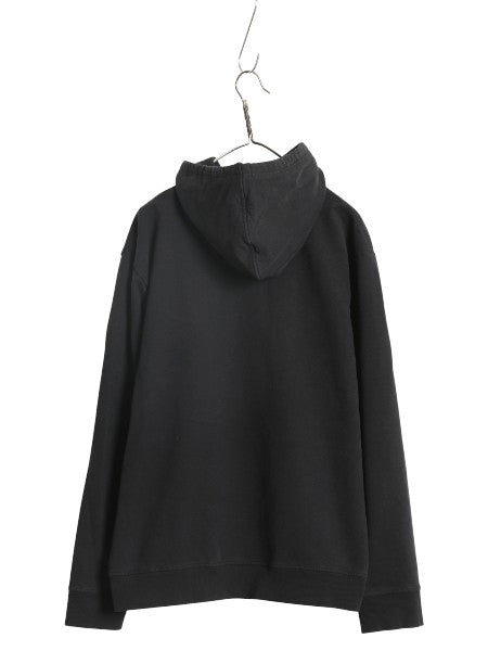 パタゴニア プリント スウェット フード パーカー メンズ XL / 19年製 トレーナー ストレッチ 裏起毛 プルオーバー 大きいサイズ ブラック