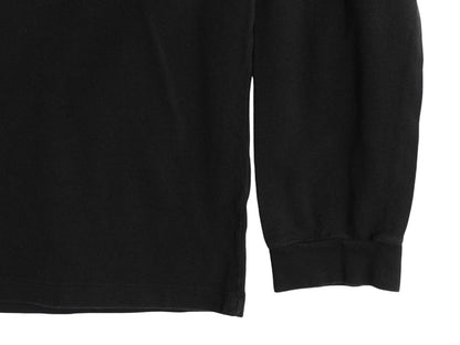 ラコステ 鹿の子 長袖 ポロシャツ 6 メンズ XL / 長袖シャツ ワンポイント ボックス コットン カットソー トップス 大きいサイズ ブラック