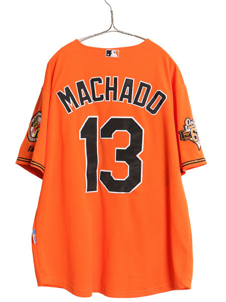 オリオールズ ベースボール シャツ メンズ XL 程/ MLB オフィシャル マジェスティック 大リーグ ユニフォーム メジャーリーグ 大きいサイズ
