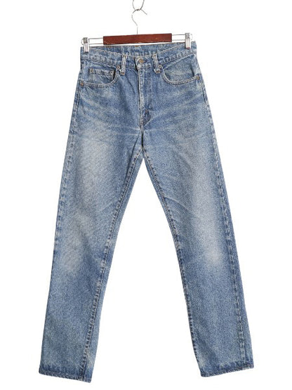 80s USA製 リーバイス 505 デニム パンツ 29 32 ヴィンテージ 黒カン 内股シングル スリム テーパード ストレート ジーンズ ジーパン ヒゲ