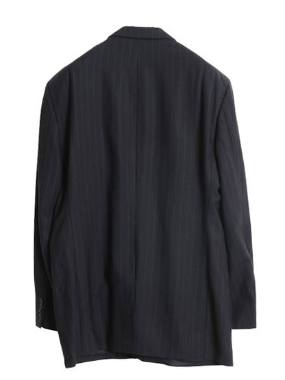 ほぼ デッドストック ブルックスブラザーズ テーラード ジャケット メンズ XL 程/ ストライプ ブレザー スーツ ストレッチ ウール サマー