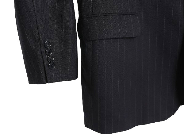 ほぼ デッドストック ブルックスブラザーズ テーラード ジャケット メンズ XL 程/ ストライプ ブレザー スーツ ストレッチ ウール サマー