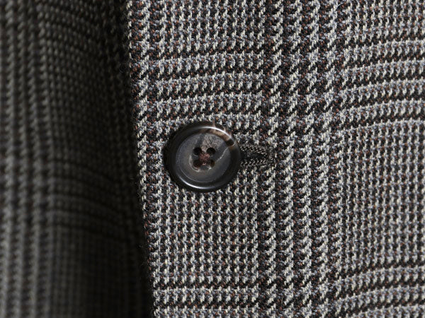 デッドストック ローレン ラルフローレン テーラード ジャケット メンズ XL 程/ ポロ ブレザー ウール チェック モノトーン 大きいサイズ