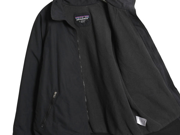 パタゴニア シェルド シンチラ ジャケット メンズ L / 12年製 ナイロン 裏 フリース ブルゾン フルジップ ハイネック ブラック アウトドア