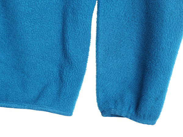 90s パタゴニア スナップT メンズ L 古着 91年製 オールド アウトドア フリース プルオーバー ジャケット ブルゾン Rマーク 旧タグ ブルー 