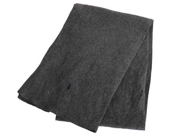 00s ポロスポーツ ラルフローレン フリース マフラー メンズ レディース オールド ワンポイント シンプル チャコールグレー 防寒 シンプル