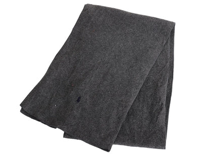 00s ポロスポーツ ラルフローレン フリース マフラー メンズ レディース オールド ワンポイント シンプル チャコールグレー 防寒 シンプル