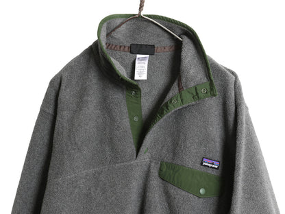 パタゴニア シンチラ スナップT メンズ S 13年製 プルオーバー フリース ジャケット ブルゾン ジャンパー アウトドア ハイネック シンプル