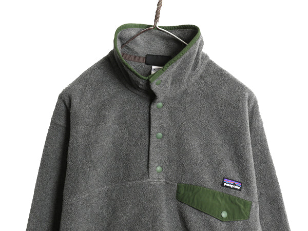 パタゴニア シンチラ スナップT メンズ S 13年製 プルオーバー フリース ジャケット ブルゾン ジャンパー アウトドア ハイネック シンプル