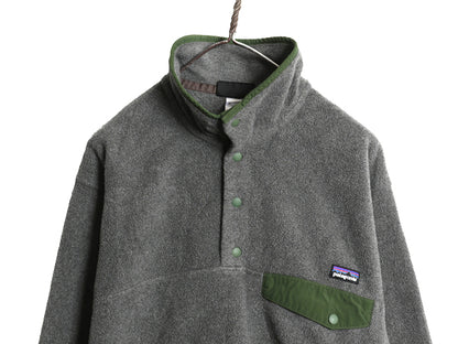 パタゴニア シンチラ スナップT メンズ S 13年製 プルオーバー フリース ジャケット ブルゾン ジャンパー アウトドア ハイネック シンプル