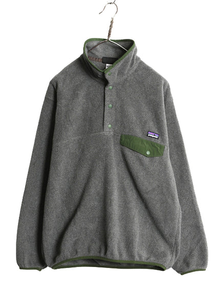 パタゴニア シンチラ スナップT メンズ S 13年製 プルオーバー フリース ジャケット ブルゾン ジャンパー アウトドア ハイネック シンプル