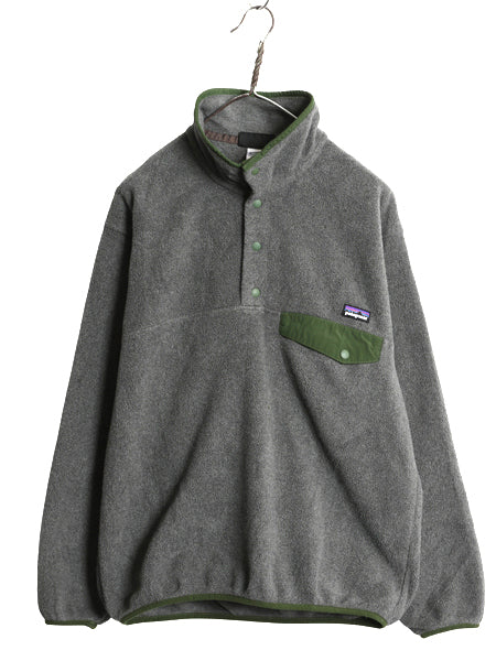 パタゴニア シンチラ スナップT メンズ S 13年製 プルオーバー フリース ジャケット ブルゾン ジャンパー アウトドア ハイネック シンプル