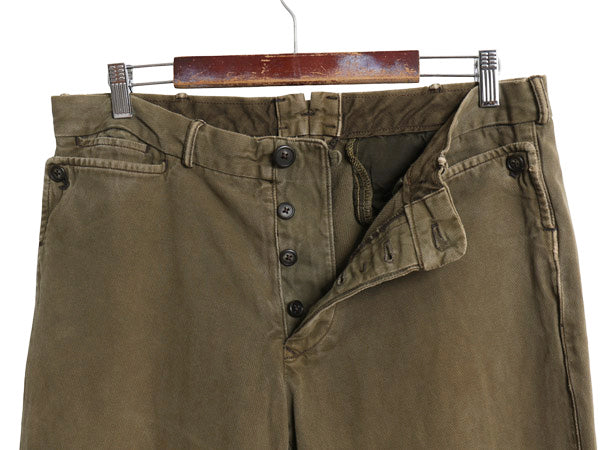 00s ポロ ラルフローレン モールスキン パンツ メンズ 34 34 / オールド コットン ウール ツイル カツラギ ジョッパーズ ジョガー タイプ