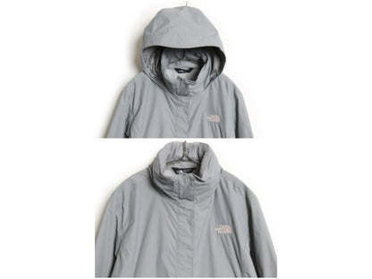 US企画 ノースフェイス DRYVENT マウンテンパーカー ジャケット レディース XL / フルジップ ナイロン ジャンパー マンパ 大きいサイズ 灰