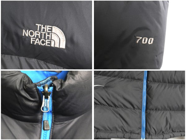 ノースフェイス ヌプシ ダウン ジャケット メンズ XL / アウトドア ナイロン 700フィル ハイネック ブルゾン ジャンパー 大きいサイズ 防寒