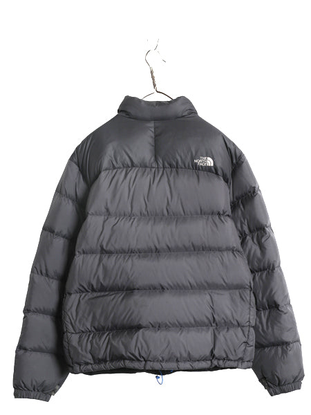 ノースフェイス ヌプシ ダウン ジャケット メンズ XL / アウトドア ナイロン 700フィル ハイネック ブルゾン ジャンパー 大きいサイズ 防寒
