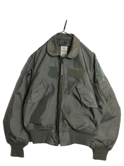 90s ALPHA社製 米軍実物 CWU-36P サマー フライト ジャケット MEDIUM / オールド 97年製 アラミド ミリタリー USAF エアフォース ボンバー 