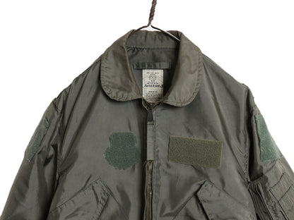 90s ALPHA社製 米軍実物 CWU-36P サマー フライト ジャケット MEDIUM / オールド 97年製 アラミド ミリタリー USAF エアフォース ボンバー 
