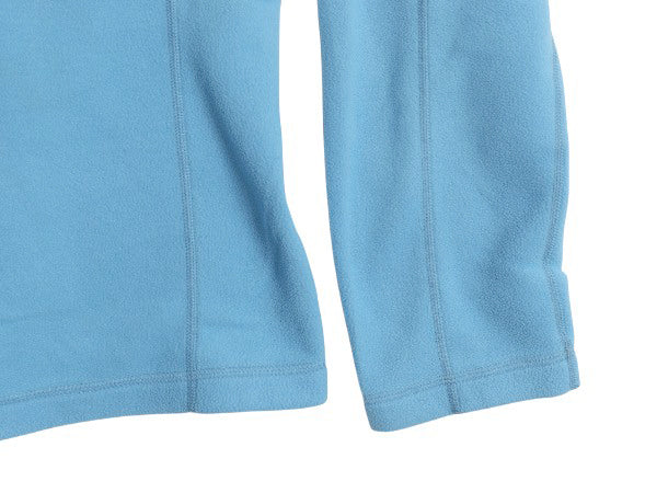 パタゴニア マイクロD ハーフジップ フリース プルオーバー レディース L 古着 15年製 ロンT 長袖 Tシャツ ハイネック アウトドア トップス