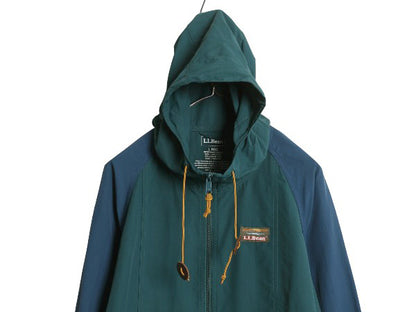 エルエルビーン ナイロン アノラック パーカー ジャケット レディース L / 古着 プルオーバー ハーフジップ ハイネック パッカブル マンパ 