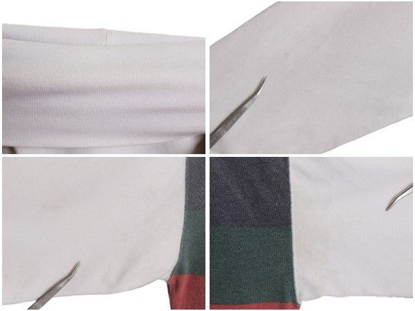 90s オールド ギャップ タートルネック ボーダー 長袖 Tシャツ メンズ XL / ラガーシャツ 素材 ヘビーウェイト マルチカラー 大きいサイズ