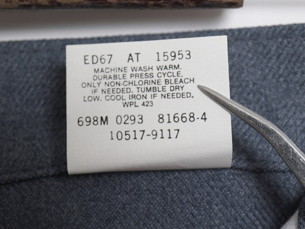 デッドストック 90s USA製 リーバイス ポリ フレア パンツ メンズ 33 32 新品 オールド 517 スタプレ スラックス ブーツカット ノータック