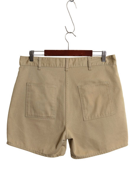 70s シアーズ ブッシュ ショートパンツ メンズ 36 古着 ヴィンテージ サファリ ショーツ 短パン ハーフパンツ カーゴ ノータック ボトムス