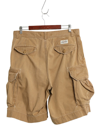 00s ポロ ラルフローレン カーゴ ショーツ メンズ 33 オールド ヴィンテージ 加工 チノパン ショートパンツ ミリタリー タイプ M-65 M-51  