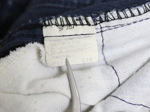 70s USA製 リーバイス 517 コーデュロイ フレア パンツ メンズ 30 32 / ヴィンテージ ブーツカット スリム 細畝 42 TALON ネイビー 細身