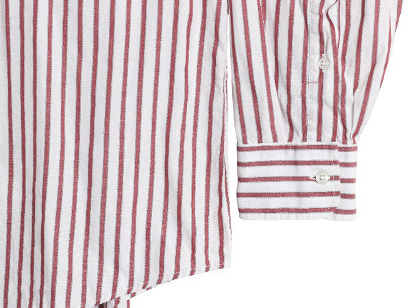 80s 90s USA製 クリスチャン ディオール ストライプ 長袖 シャツ メンズ L ヴィンテージ コットン ワイシャツ カジュアル ドレス ツートン