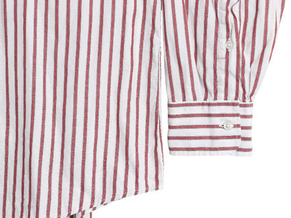 80s 90s USA製 クリスチャン ディオール ストライプ 長袖 シャツ メンズ L ヴィンテージ コットン ワイシャツ カジュアル ドレス ツートン