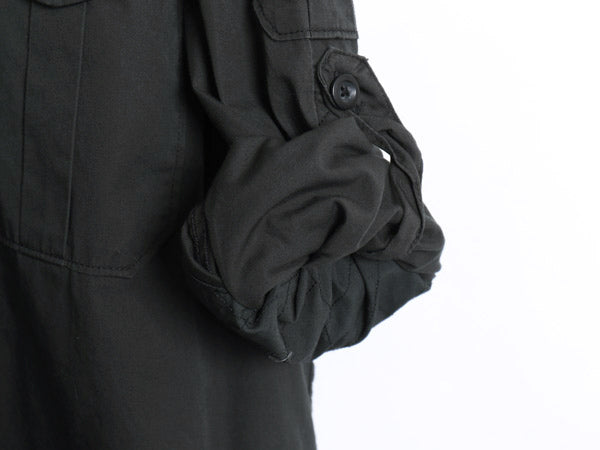 デニム&サプライ ラルフローレン 長袖 ハンティング シャツ メンズ XXL / ポロ アウトドア シューティング サファリ 大きいサイズ 無地 黒