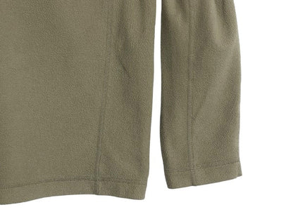 パタゴニア マイクロD ハーフジップ フリース プルオーバー メンズ XL / 古着 19年製 ロンT 長袖 Tシャツ ハイネック 大きいサイズ カーキ